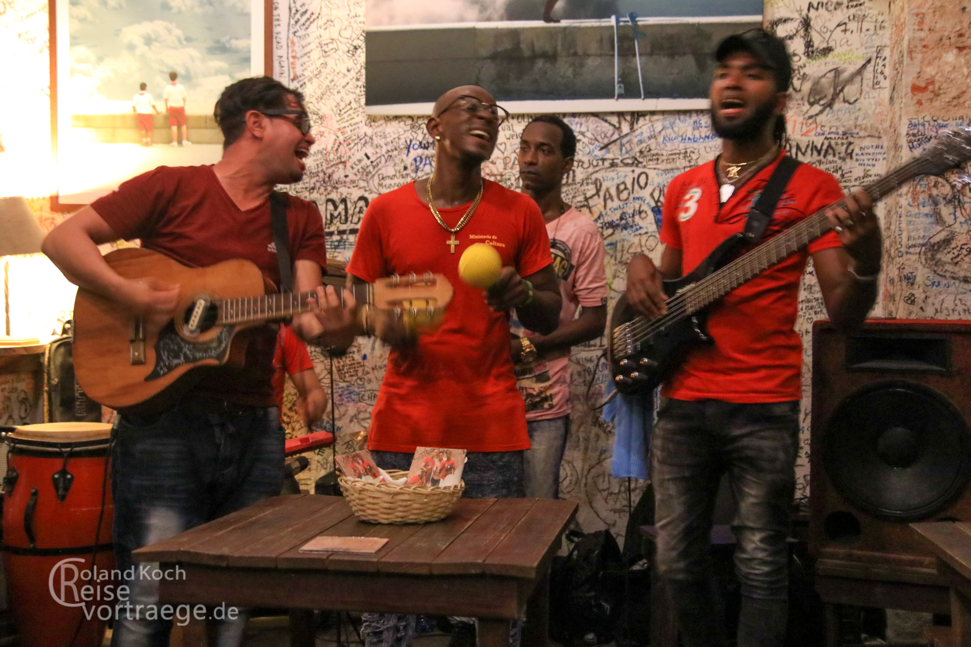 kubanische Musik in einer Bar in Havanna